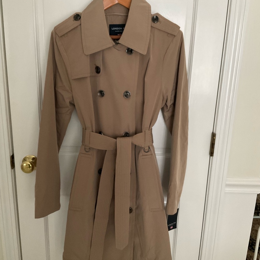 London Fog Tan Trench Coat
